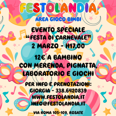 Festa in maschera!