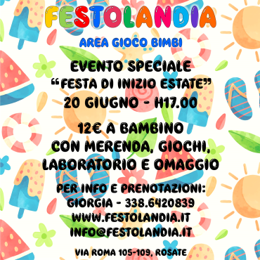 Festa di inizio estate!