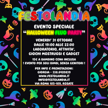 Halloween Fluo Party