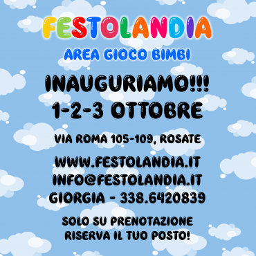 Inauguriamo!